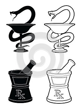 Pharmacy Symbols photo