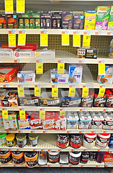 Pharmacy in the USA.