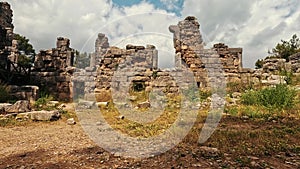 Phaselis Ancient City in Kemer of Antalya or Faselis Was a Greek and Roman City on the Coast of Ancient Lycia