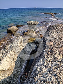 Phaselis bay - Ã‡amyuva, Kemer, coast and beaches of Turkey