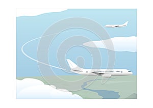 Phases of a flight. Descent