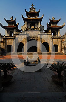 Phat Diem cathedral,Vietnam photo