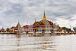 Phaung Daw Oo Pagoda, Inle Lake, Myanmar