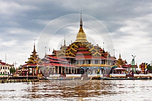 Phaung Daw Oo Pagoda, Inle Lake, Myanmar