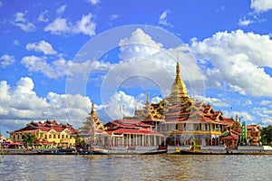 Phaung Daw Oo Pagoda, Inle lake, Myanmar