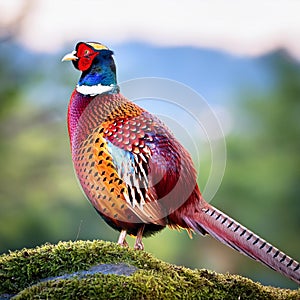 pheasant bird, AI generated