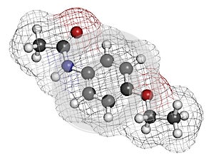 Phenacetin banned painkiller drug. Found to cause cancer and kidney damage.