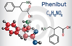 Phenibut is a central nervous system depressant with anxiolytic