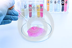 Phenolphthalein  use in laboratory