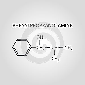 PHenylpropranolamine atomic stucture