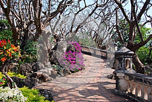 Phetchaburi, Thailand: Royal Palace Gardens photo