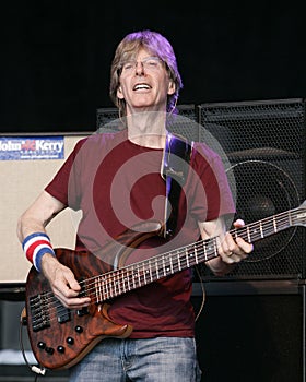 Phil Lesh performs in concert