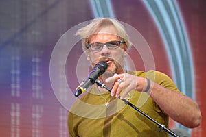 Phil Vassar at the grand opening of the Music City Center