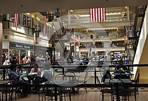 Philadelphia,August 4th:Historic Building Bourse Mall interior from Philadelphia in Pennsylvania