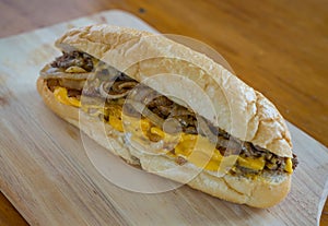 Philadelphia Cheesesteak Sandwich