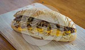 Philadelphia Cheesesteak Sandwich