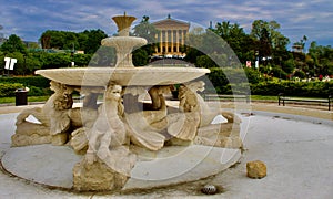 Philadelphia Museum Pegasus Fountain