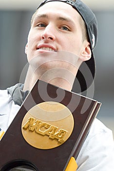 PHILADELPHIA, PA - APRIL 8: Celebration Parade for Villanova Men`s Basketball Team, 2016 NCAA Champions on April 8, 2016