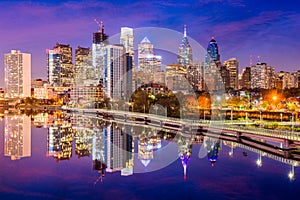 Philadelphia, Pennsylvania Skyline