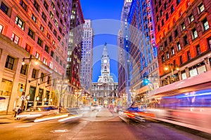 Philadelphia, Pennsylvania, USA on Broad Street photo