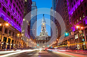 Philadelphia's landmark historic City Hall building