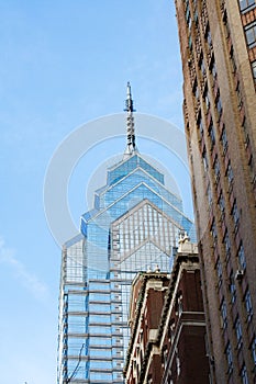 Philadelphia Skyscrapers Old and New