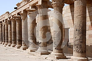 Philae Isis temple