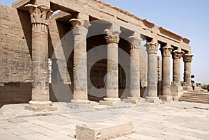 Philae Isis temple