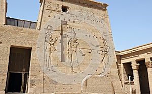 The Philae Temple, on Agilkia Island. Egypt.