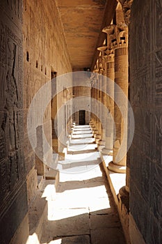 The Philae Temple, on Agilkia Island. Egypt.