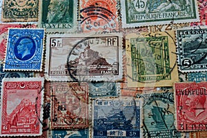 Philately - collecting stamps.