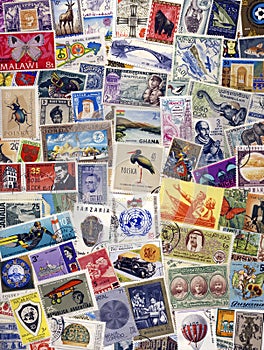 Philately - Postage Stamps of the World