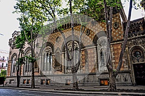 The Philharmonia of Odessa, is located in the historical part of the city.