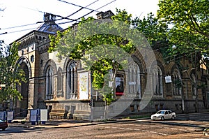 The Philharmonia of Odessa, is located in the historical part of the city.