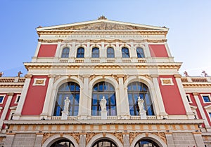 Philharmonic building in Vienna, Austria