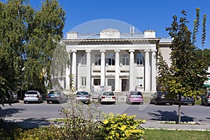 Philharmonic hall from Ruse city