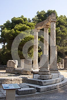 Philippeion in the Altis of Olympia