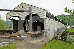 Philippi covered bridge, 1852