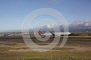 Philippine Airlines Airbus A340-300 Aircraft RP-C3437 at HNL