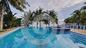 Philippine Beach Resort Affected by Covid Coronavirus Pandemic