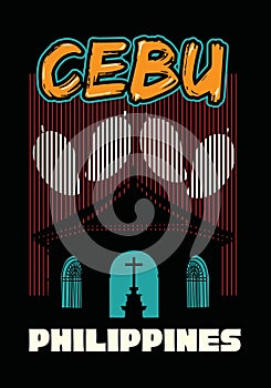 Philippine Cebu Sinulog festival celebration landmark photo