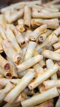 Philippine Cuisine Delicacy Lumpia Spring Rolls