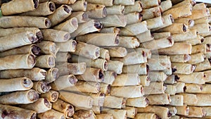 Philippine Dish Deep Fried Lumpia Rolls