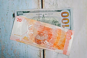 Philippine peso and american dollar usd