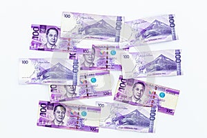 Philippine 100 peso bill, Philippines money currency, Philippine money bills background photo