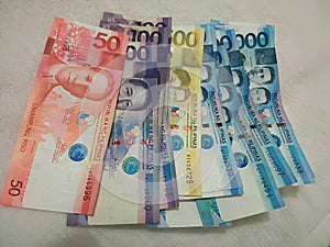 Philippine Peso bills