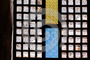 Philippine traditional window pane