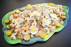 Philippines Food Pansit Palabok
