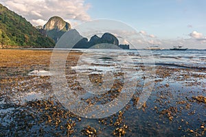 Philippines. Seascape in El Nido