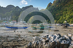 Philippines. Seascape in El Nido